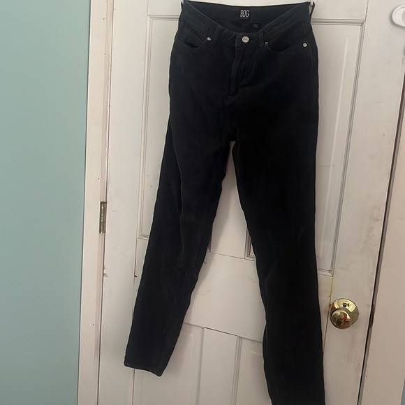 black/navy corduroy pants - Picture 3 of 5